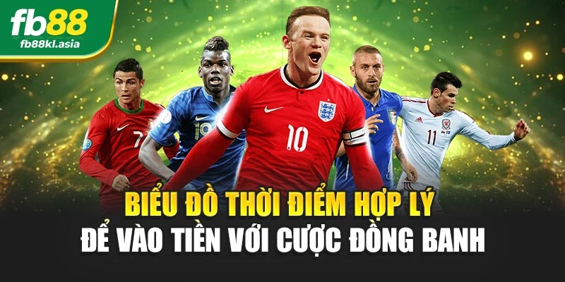 Biểu đồ thời điểm hợp lý để vào tiền với cược đồng banh