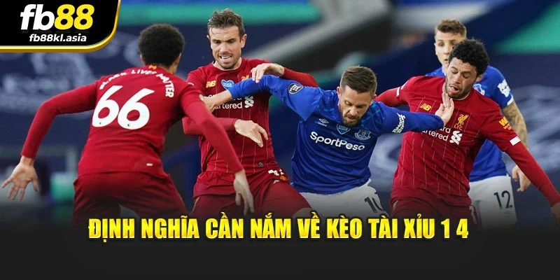 Định nghĩa cần nắm về kèo tài xỉu 1 4