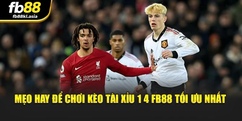 Mẹo hay để chơi kèo tài xỉu 1 4 FB88 tối ưu nhất
